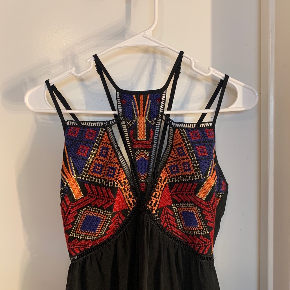 Embroided  summer dress